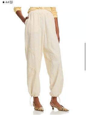 AQUA Lace Inset Cargo Pants size m